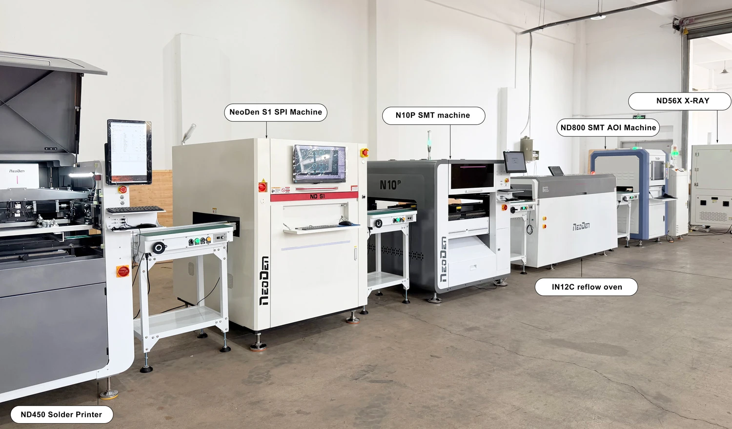 NeoDen S1 SPI Solder Paste Inspection Machine Operating in Azerbaijan SMT Factory NeoDen S1 SPI Solder Paste Inspection Machine Operating in Azerbaijan SMT Factory