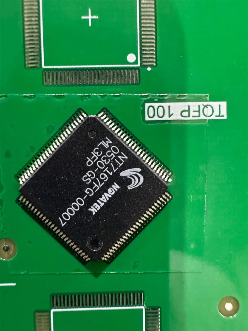 NeoDen N10p pick and place QFP100 component